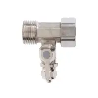 Тройник для подключения системы фильтрации ZEIN, ВР1/2"хНР1/2"х1/4" под пластиковую трубку