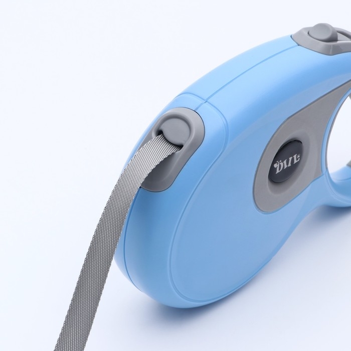 Рулетка DIIL, 8 м, до 50 кг, лента, прорезиненная ручка, голубая с серым Рулетка DIIL, 8 м, до 50 кг, лента, прорезиненная ручка, голубая с серым