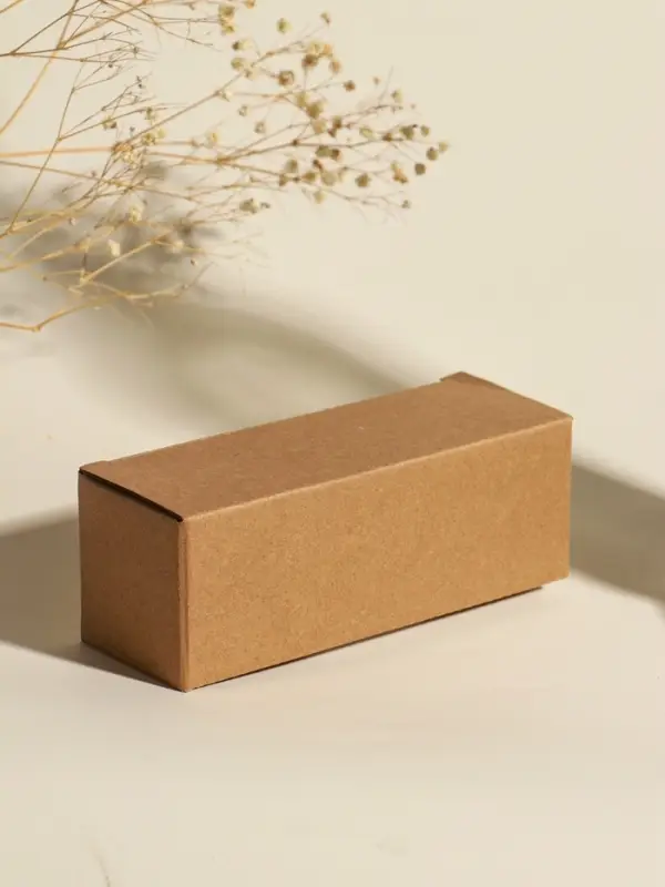 Свеча в вулканическом подсвечнике "Ящик" 3 хлопковых фитиля, серая 5,2х15х4,7 см