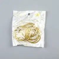 Кольцо для творчества (для фотоальбомов) "Золото" набор 10 шт внутр. d= 4,5 см внешн. d=5см Кольцо для творчества (для фотоальбомов) "Золото" набор 10 шт внутр. d= 4,5 см внешн. d=5см