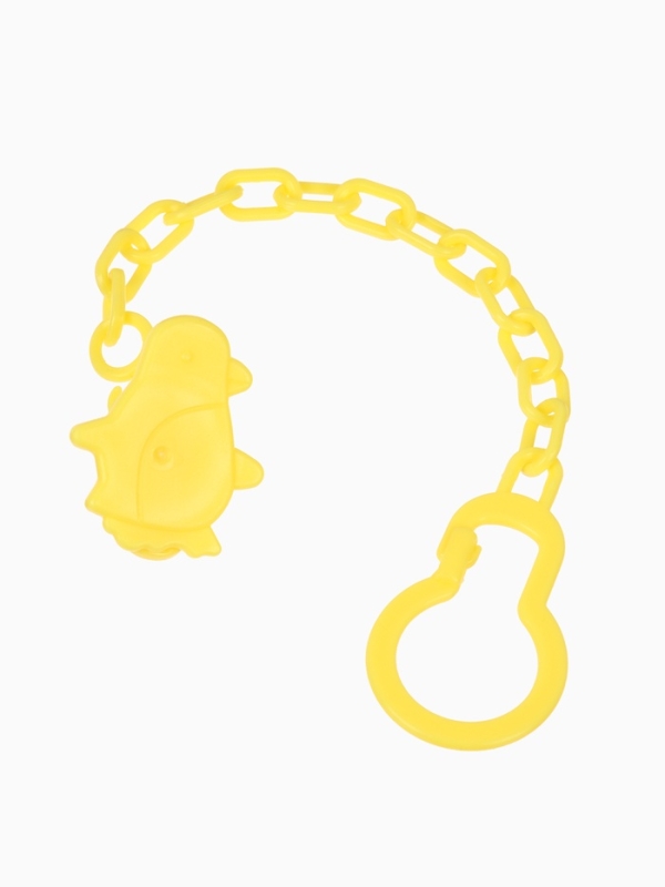 Пустышка классическая, с держателем, +0мес., цвет зеленый/желтый Пустышка классическая, с держателем, +0мес., цвет зеленый/желтый