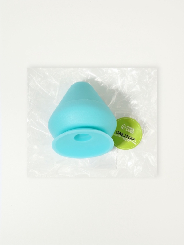 Массажёр TPR (термопластичная резина) универс на присоске 7*7,5см зелен накл ОТ