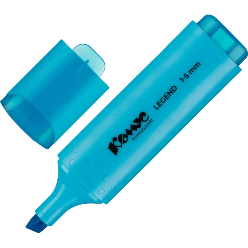 Набор текстовыделителей КОМУС Legend набор 4цв. 1-5мм