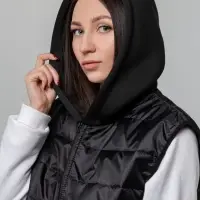 Жилет Orkney с капюшоном, черный, размер XS/S