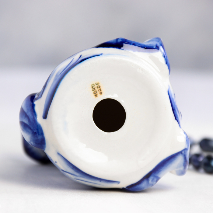 Сувенир «Кот повар», 5 см, гжель Сувенир «Кот повар», 5 см, гжель