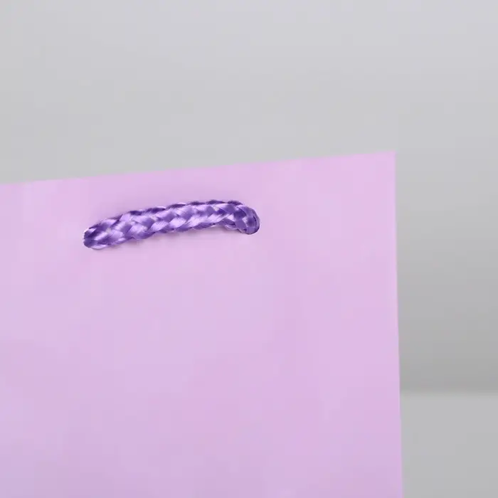 Пакет подарочный ламинированный, упаковка, «Сиреневый», S 12 х 15 х 5.5 см