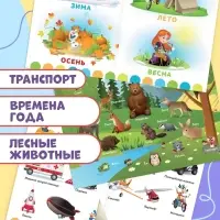 Книга «Обучающие плакаты», А4, 9 плакатов, Дисней