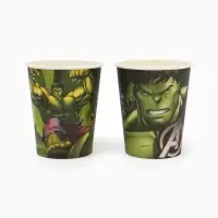 Стакан бумажный одноразовый &laquo;С Днем Рождения!&raquo;, 250 мл, 10 штук, Мстители