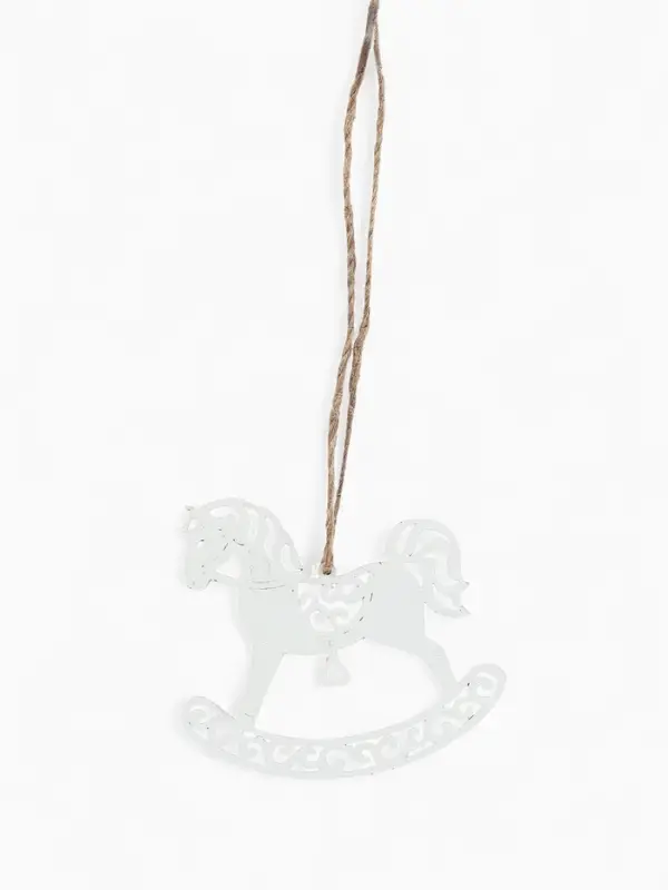 Набор ёлочных украшений Набор ёлочных украшений "Лошадки" резные 9х8 см, Ассорти, 5 шт.