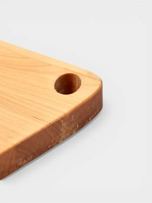 Доска разделочная Классик, пропитана маслом, береза, 24х17х1,8/1,6 см