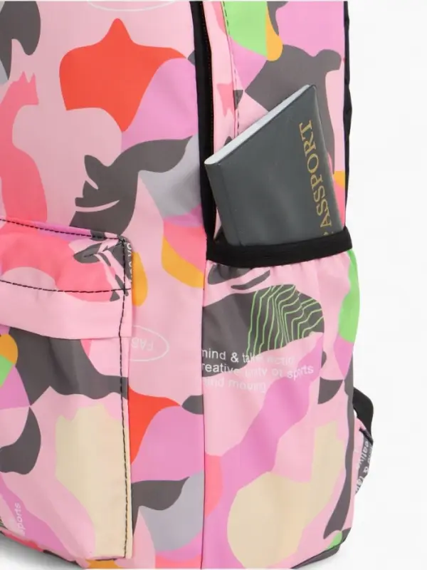 Рюкзак школьный для девочки, размер 30&times;13&times;42 см, розовый