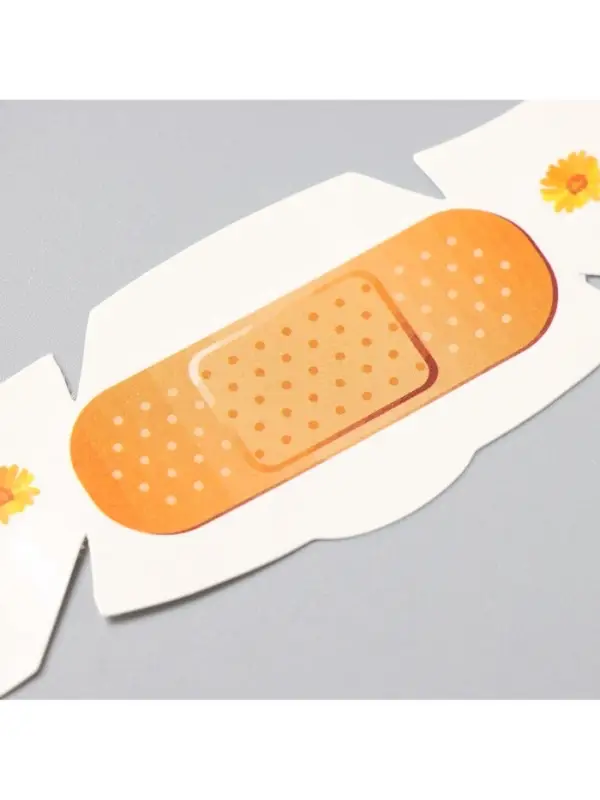 Переводная тату на тело цветная «Веснушки. Сухоцветы и лейкопластырь», 16×5 см Переводная тату на тело цветная «Веснушки. Сухоцветы и лейкопластырь», 16×5 см