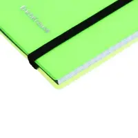 Тетрадь на спирали ErichKrause. Neon А6, 80 листов, в клетку, пластиковая обложка, на резинке, блок офсет, МИКС