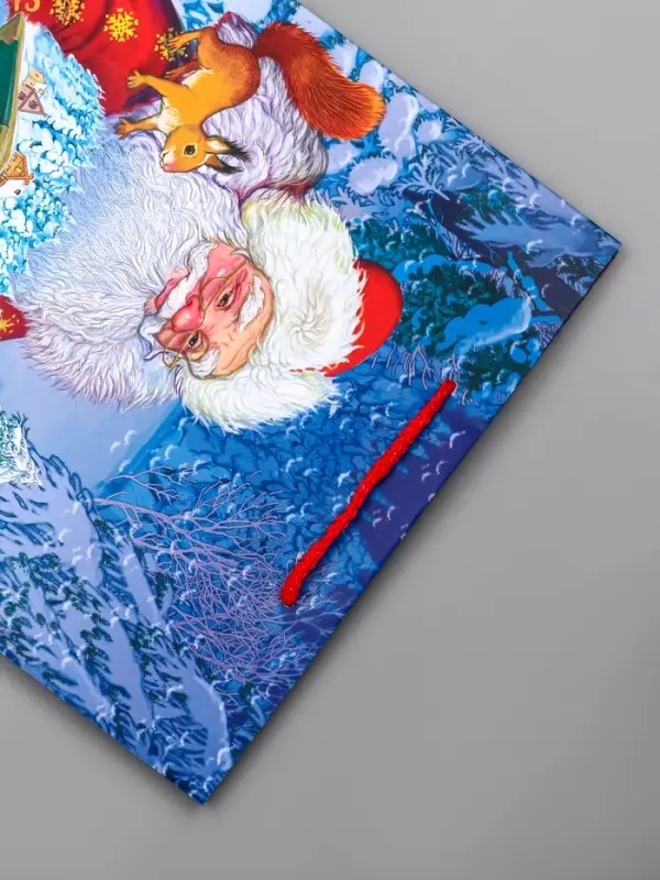 Пакет подарочный новогодний ламинированный, «Дед Мороз» , 26×12×32 см Пакет подарочный новогодний ламинированный, «Дед Мороз» , 26×12×32 см