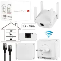 Усилитель Wi-Fi 2.4G\5G  LV-AC28 Белый