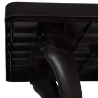 Стол квадратный &laquo;Атлант&raquo;, 80&times;80&times;76.5 см, пластиковый, коричневый