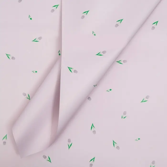 Пленка флористическая, «Поля тюльпанов» 65 мкм, пудра темная 58×58 см Пленка флористическая, «Поля тюльпанов» 65 мкм, пудра темная 58×58 см