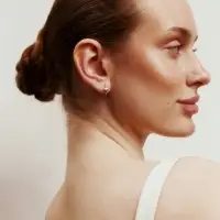 Серьги &laquo;Звёзды космоса&raquo;, цвет серебро