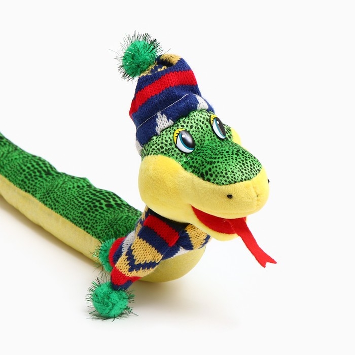 Мягкая игрушка «Змея», зимняя, 91 см Мягкая игрушка «Змея», зимняя, 91 см