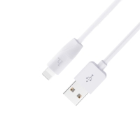 Кабель Hoco X1, Lightning - USB, 2.4 А, 1 м, белый