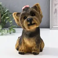 Фигурка Щенок Йорк, бежевый  21*13*20