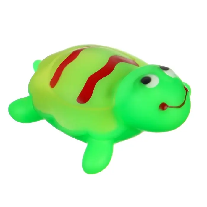 Резиновые игрушки для ванны Крошка Я &laquo;Весёлые животные&raquo;, с пищалкой, в наборе 6 шт.