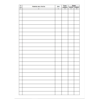 Журнал приема и выдачи ключей обл.золот.картон, 32л. ОХР-01