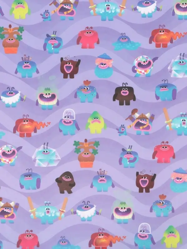 Бумага упаковочная крафтовая &laquo;Ум и Хрум&raquo;, 50&times;70 см