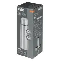 VETTA Термос 0,35л "Буллет" для напитков, серебристый, нержавеющая сталь