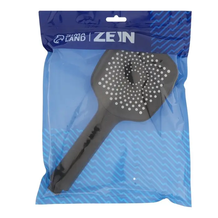 Лейка для душа ZEIN Z3534, d=115 мм, чёрная