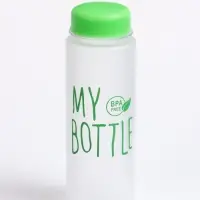 Бутылка для воды My bottle 500 мл, 19.5&times;6 см, МИКС
