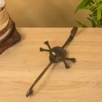 Крючок настенный &laquo;Пиратский&raquo;, 33&times;13.5&times;6 см, алюминий