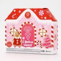 Гель для душа &laquo;С Новым годом&raquo;, lovely lollipop, набор 2 шт. &times; 200 мл, URAL LAB