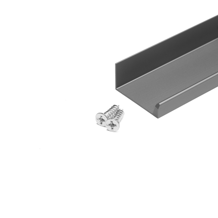 Ручка CAPPIO RT001, L=400 мм, м/о 256 мм, цвет графит, 4 шт. Ручка CAPPIO RT001, L=400 мм, м/о 256 мм, цвет графит, 4 шт.