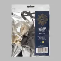 Гирлянда &laquo;Нить&raquo; 10 м, роса, IP20, серебристая нить, 100 LED, свечение жёлтое, 12 В