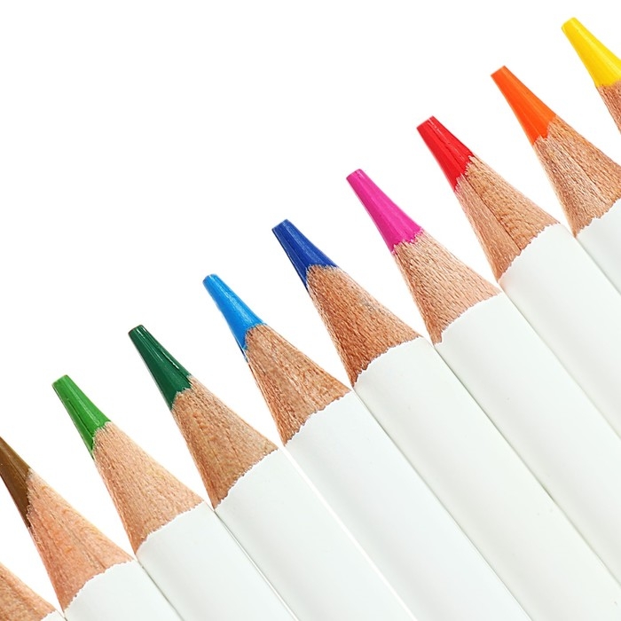 Карандаши цветные 12 цветов Гамма Карандаши цветные 12 цветов Гамма "Студия", диаметр грифеля 3,3 мм