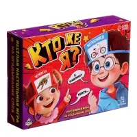 Настольная игра на угадывание слов &laquo;Кто же я&raquo;, 2-4 игрока, 5+