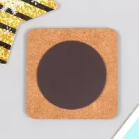 Магнит деревянный &laquo;С Новым годом&raquo;, 7&times;7 см