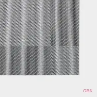 Салфетка сервировочная на стол Доляна &laquo;Шахматы&raquo;, 45&times;30 см, серебристая