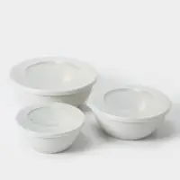 Набор мисок с крышкой HELSINKI, 3 шт.: 1 л, 2 л, 3 л, МИКС