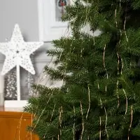 Гирлянда &laquo;Конский хвост&raquo; 20 нитей по 2 м, IP20, медная нить, 400 LED, свечение тёплое белое, 12 В