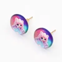 Серьги гвоздики «Яркого стиля» 1.5 х 1.5см