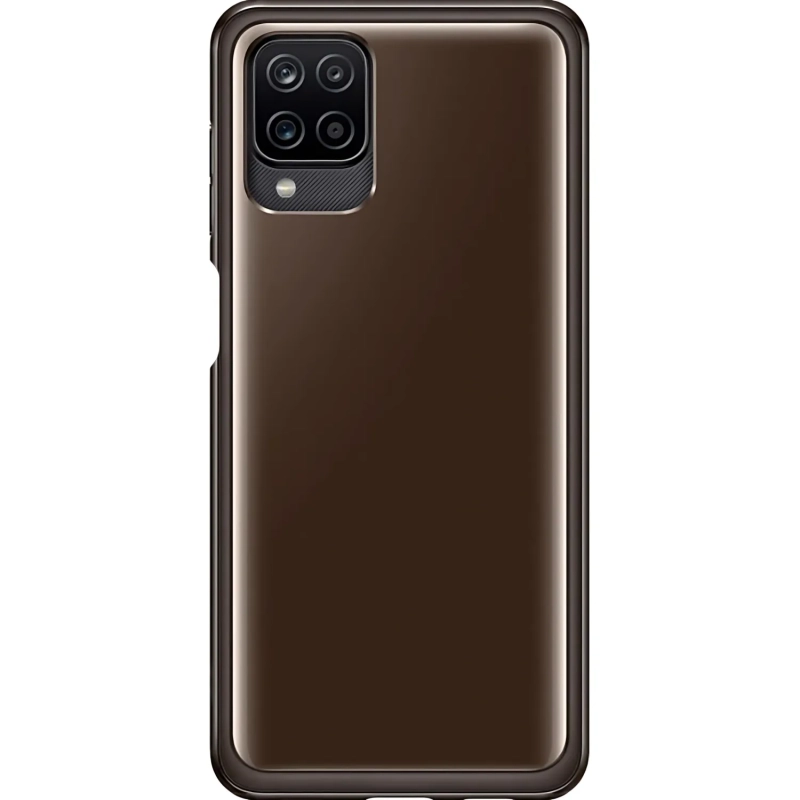 Чехол -крышка Soft Clear Cover A12, Samsung, чер, EF-QA125TBEGRU