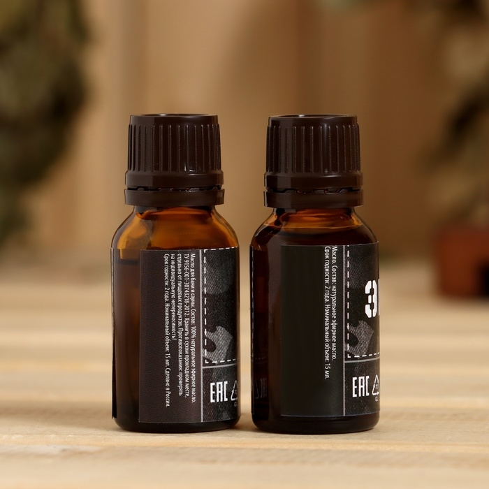 Набор Набор "Крутой мужик" 2 масла 15 мл в коробке