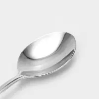 Ложка чайная  "Силуэт" (тонколистовая) б/н