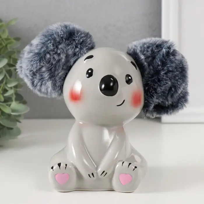 Копилка для денег &laquo;Милая коала&raquo;, керамика, 14&times;10&times;15 см