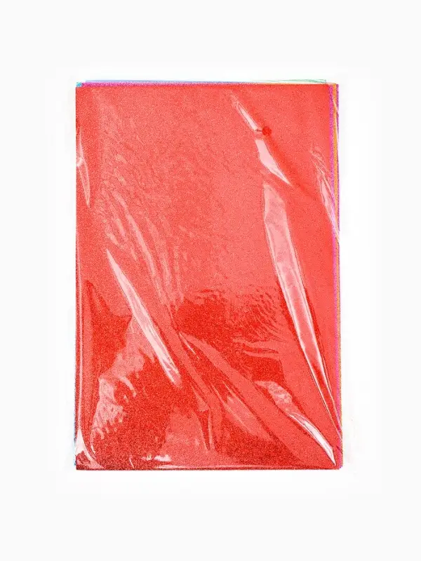 Фоамиран цветной 2 мм, набор 10 шт,, формат А4, с клеевой основой