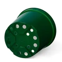 Горшок для рассады, 5 л, d=22 см, h=18 см, пластик, МИКС, Greengo