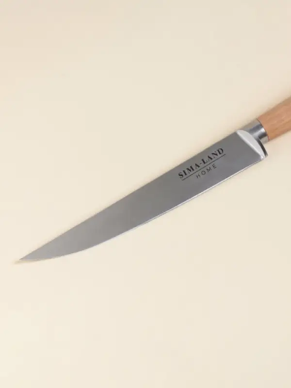 Нож кухонный разделочный SL Home &laquo;Калабрия&raquo;, нержавеющая сталь, 20.5 см, бежевый