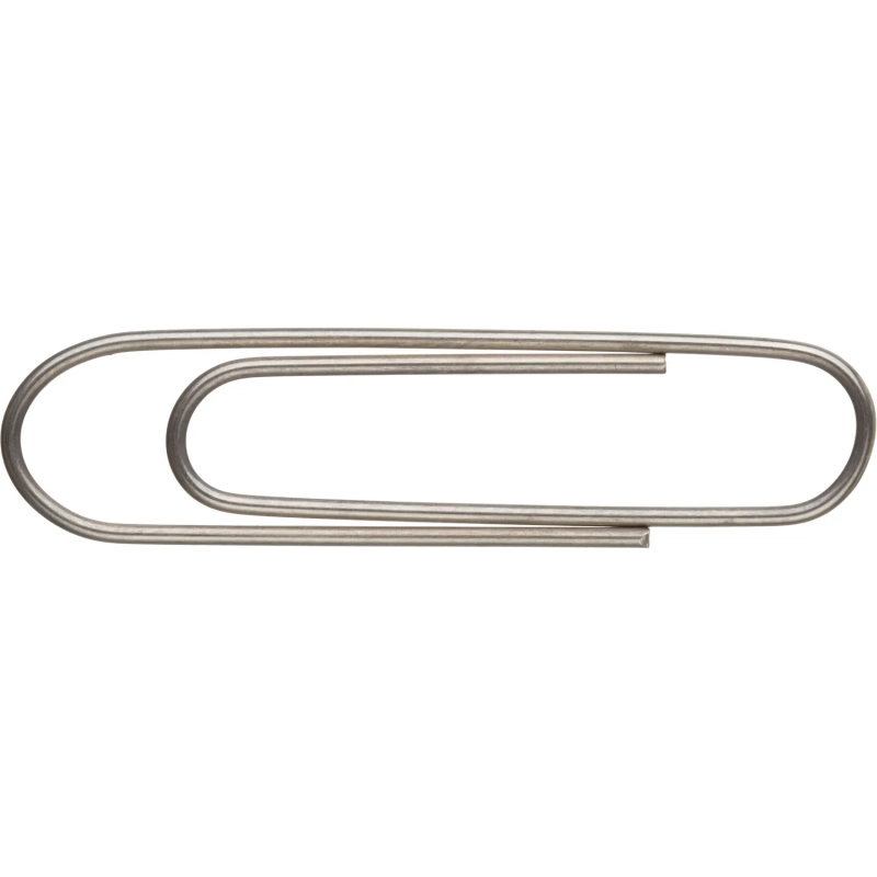 Скрепки Глобус С50-50 металл,без покрытия, 50 мм,негофрированные, 50 шт/уп